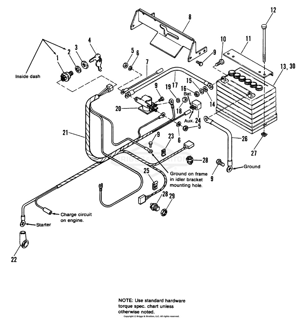 Electrical Group - Early Models
