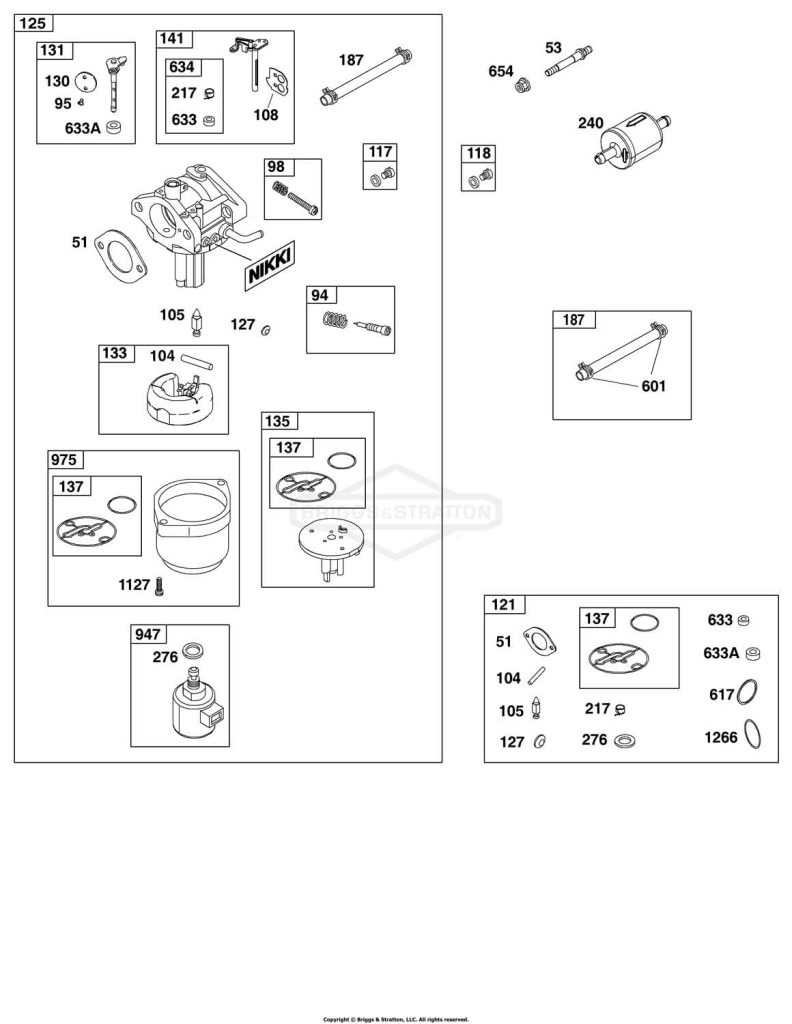 Carburetor and Fuel Supply Group