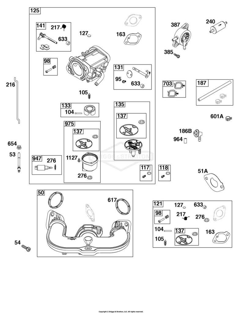 Carburetor and Fuel Supply Group