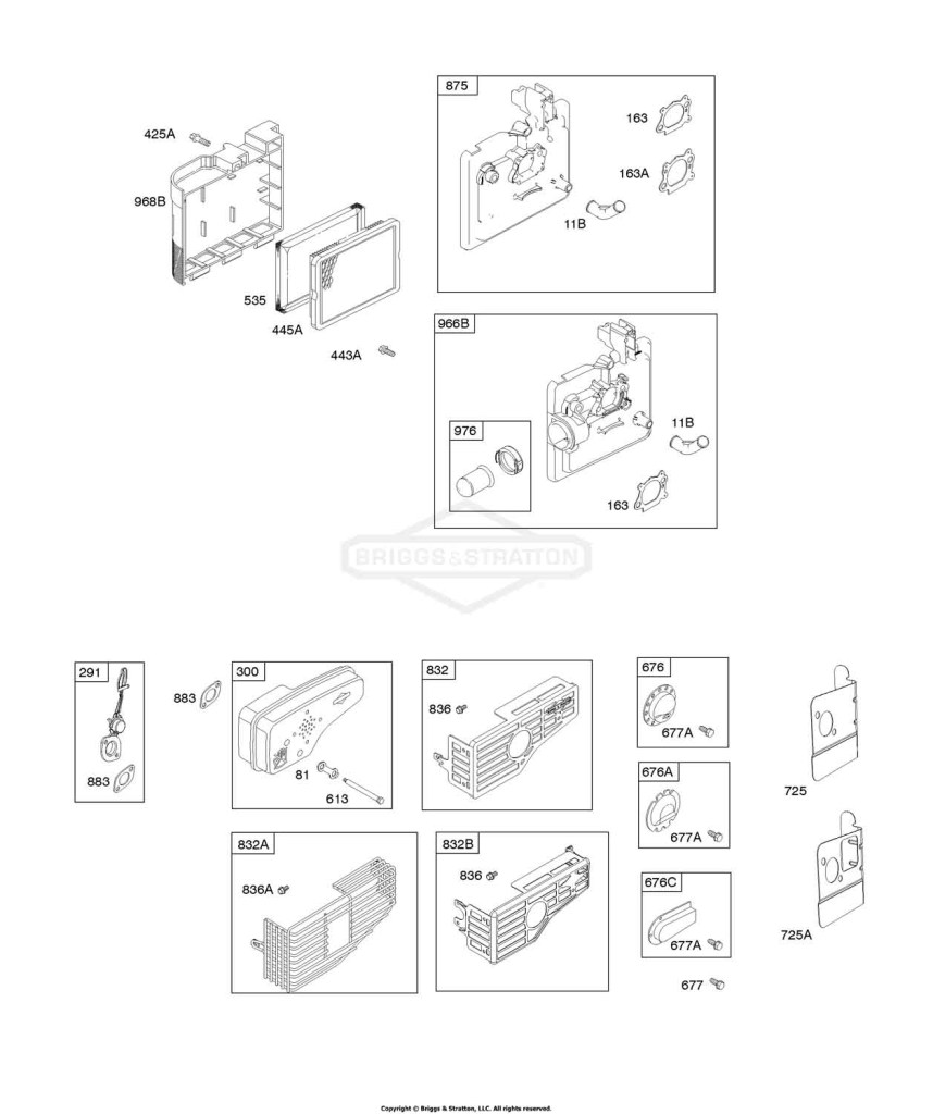 Air Cleaner, Exhaust System