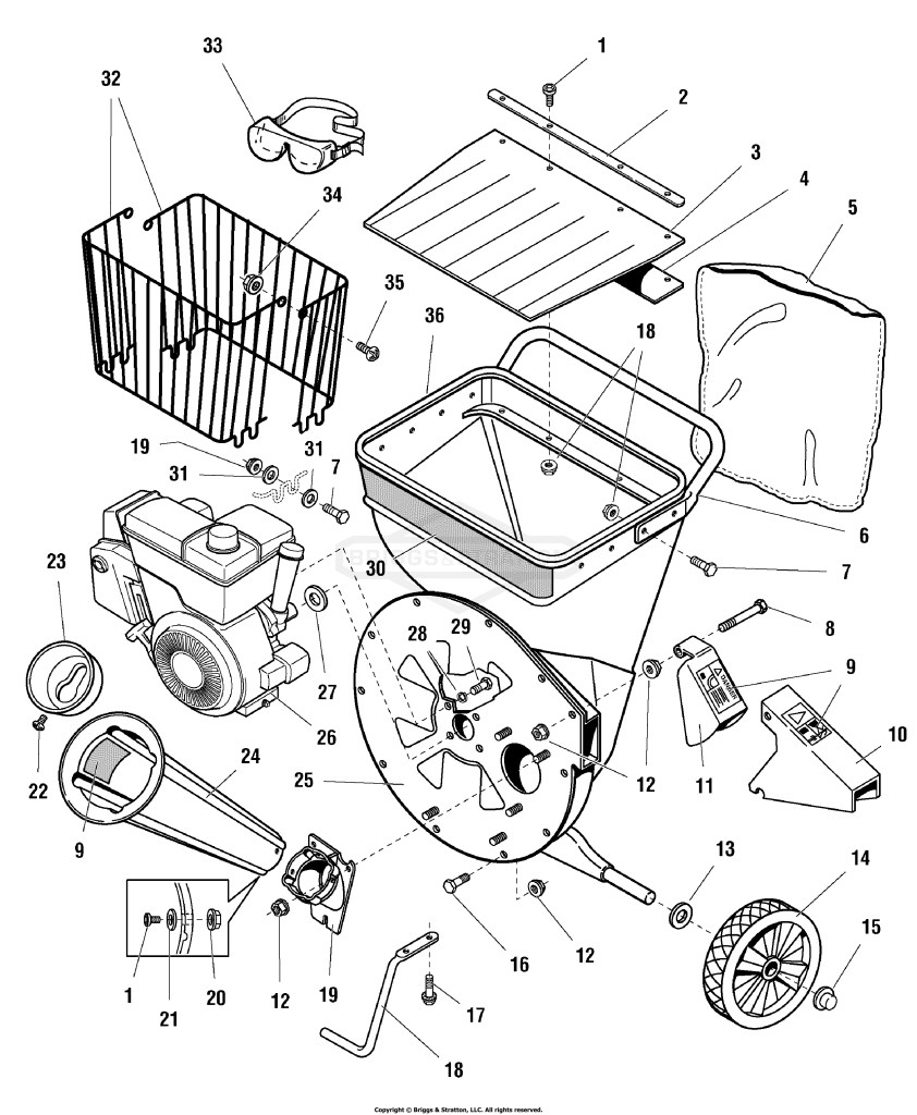 Hopper & Engine Group - Models 5/14 & 8/14 (4096heg)
