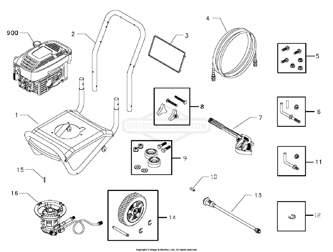 PRESSURE WASHER MAIN UNIT