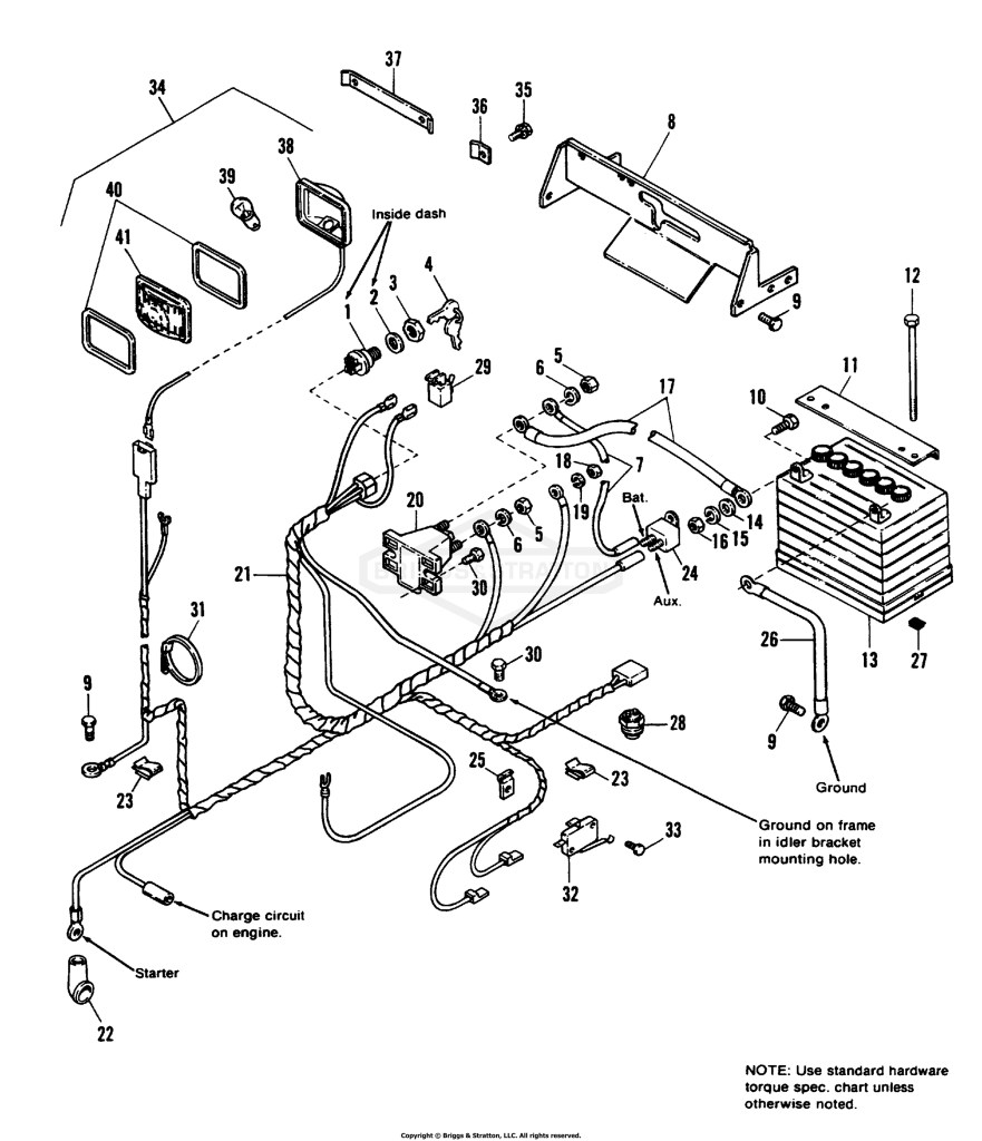 Electrical Group - Mfg. Nos. 1690909 & 1690944
