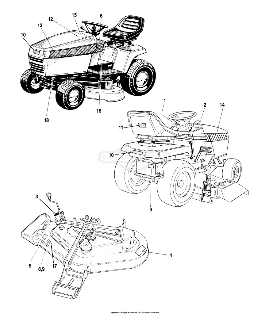 Decals - AGCO Allis Models Part 1