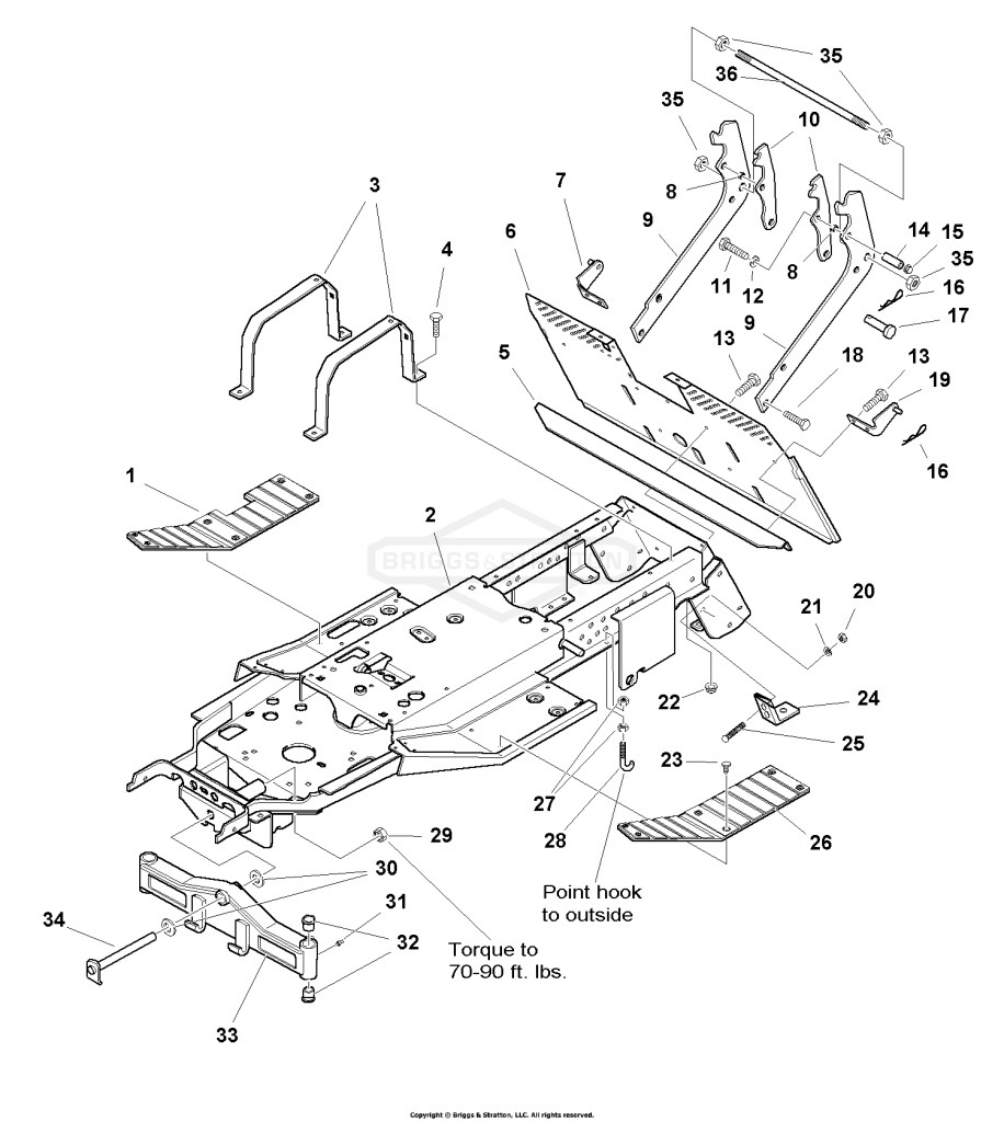 Frame & Front Axle Group