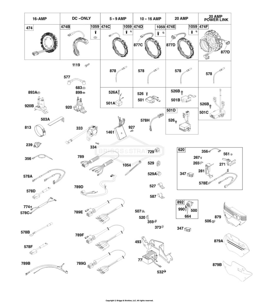Alternator, Ignition, Switches