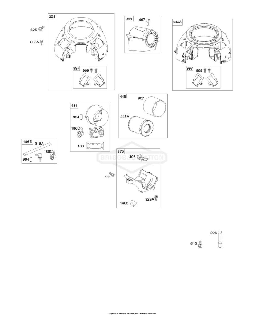 Blower Housing, Air Cleaner