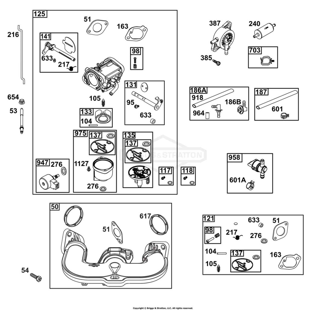 Carburetor and Fuel Supply Group