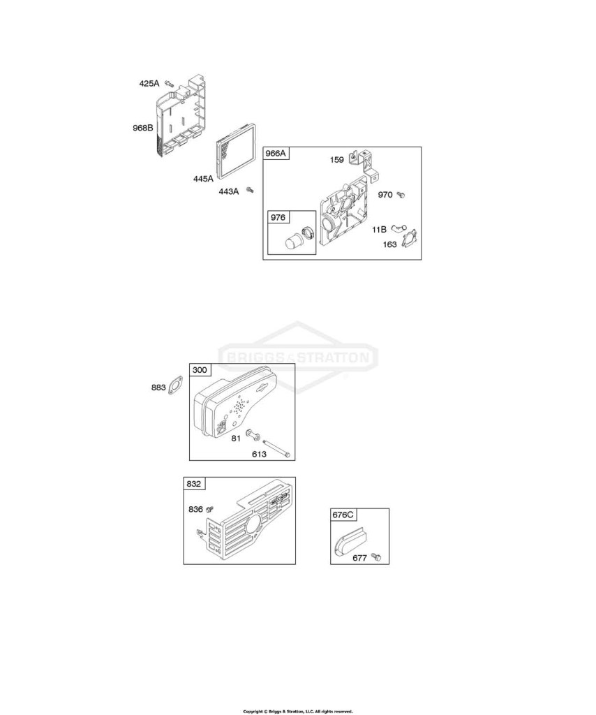 Air Cleaner, Exhaust System