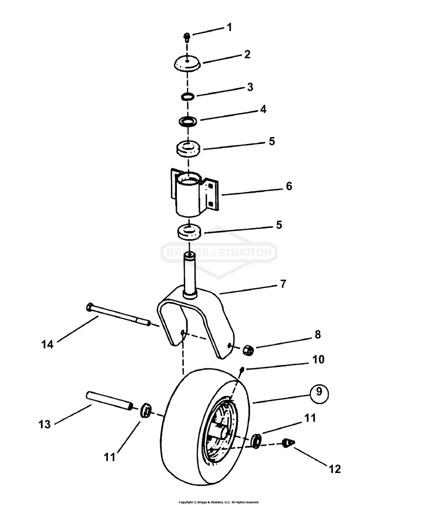 Caster Wheel Assembly