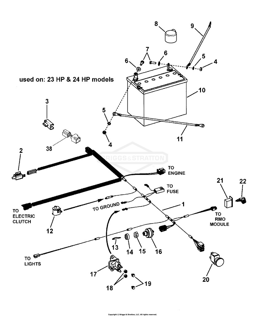 Electrical Group (23 & 24 HP)