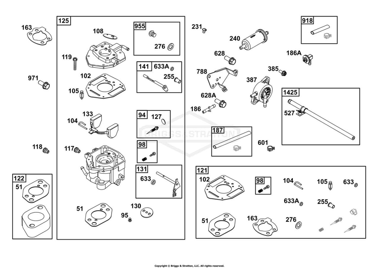 Carburetor and Fuel Supply Group