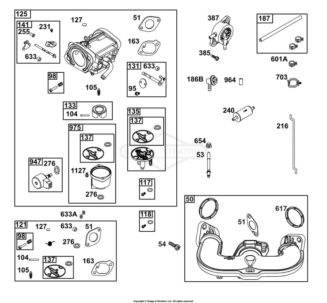 Carburetor and Fuel Supply Group