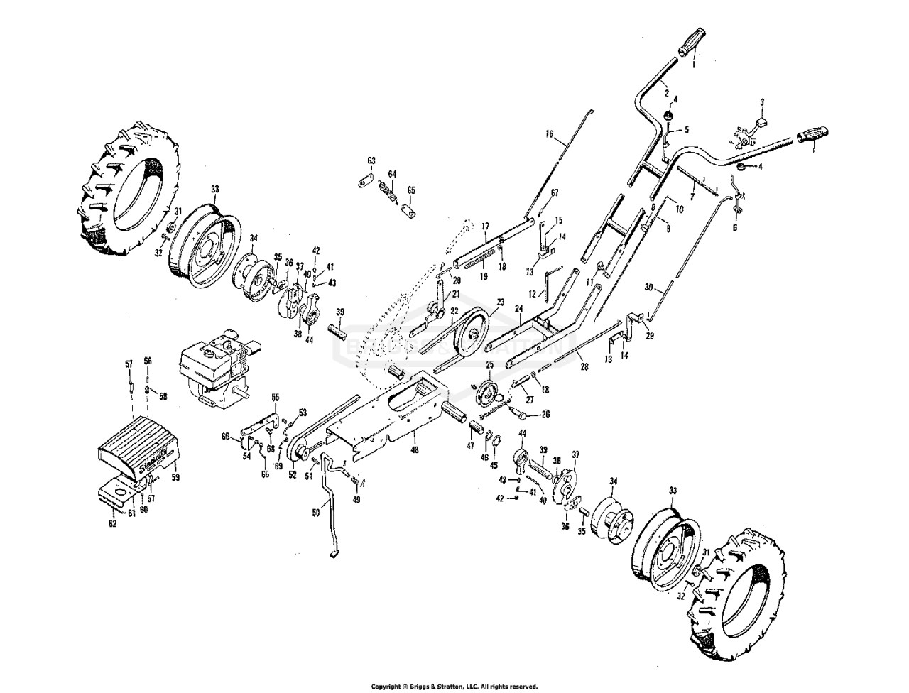 Tractor Group - Parts List (3568I02)