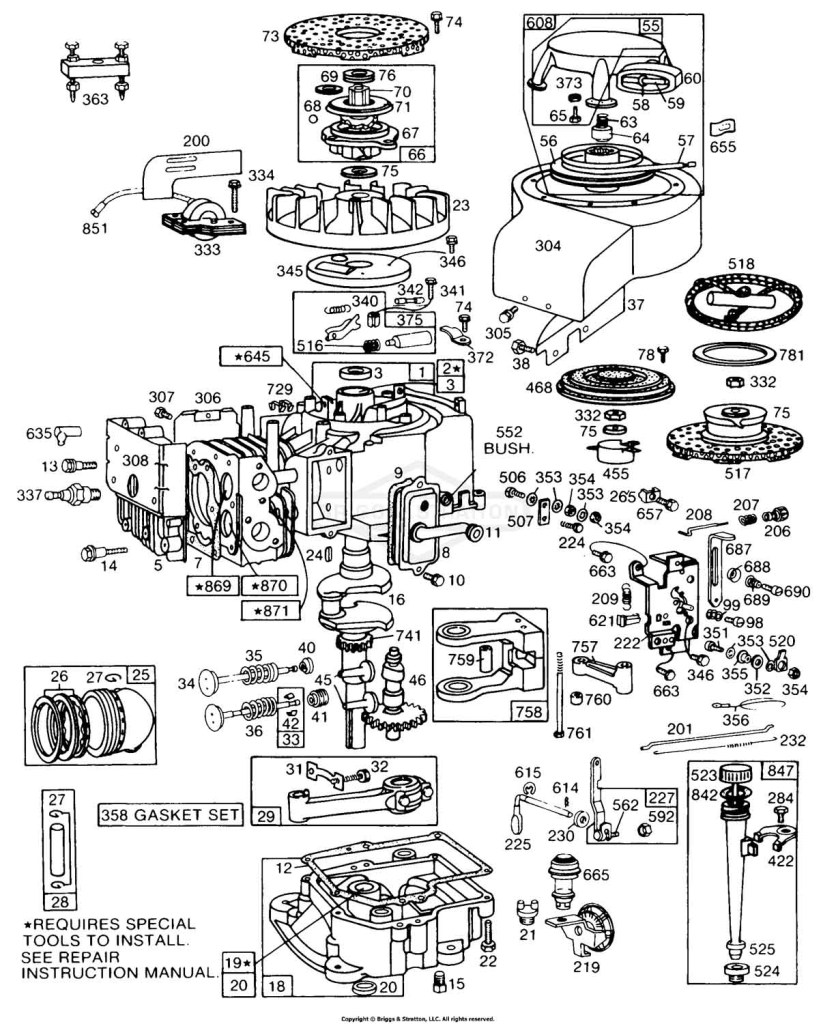 Cyl, Sump, Piston,Controls