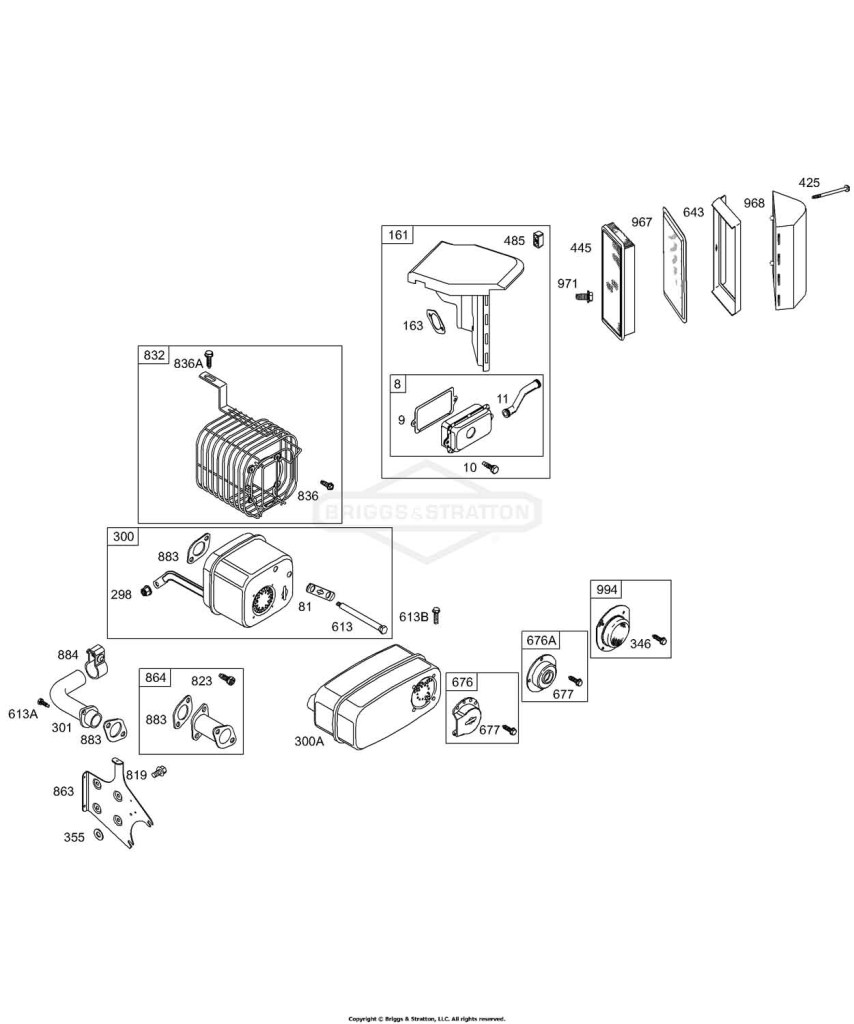 Air Cleaner, Muffler