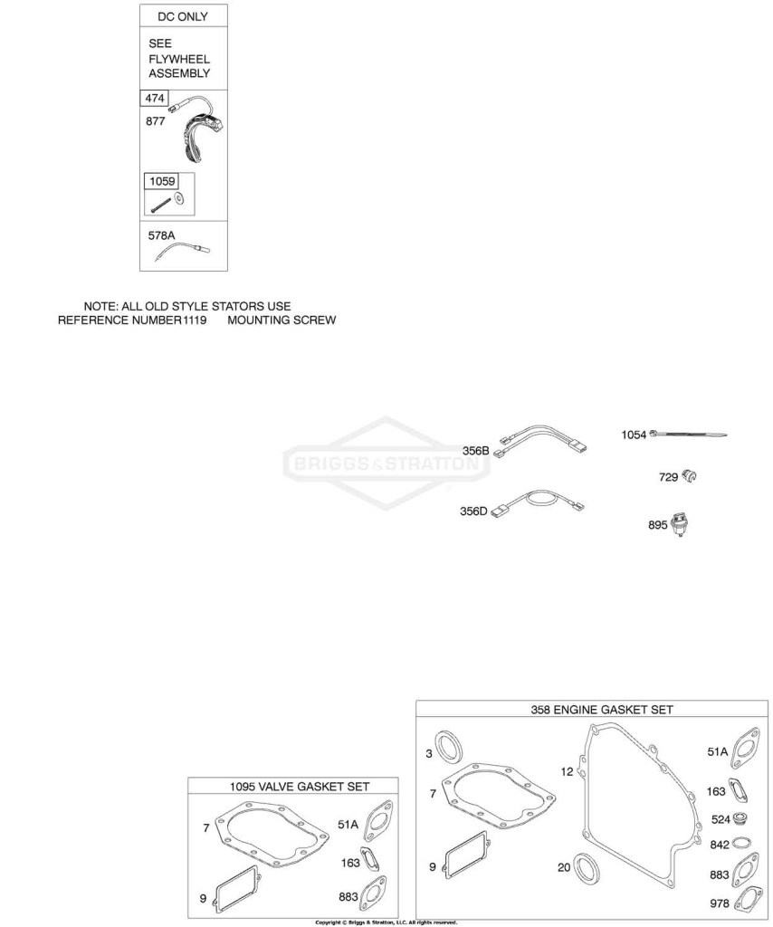 Alternator, Wires, Engine/Valve Gasket Sets