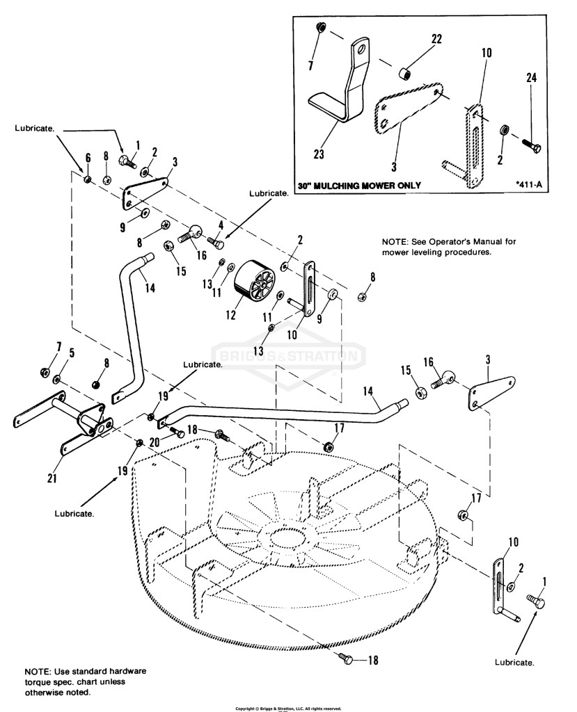 30 Linkage & Roller Support Group