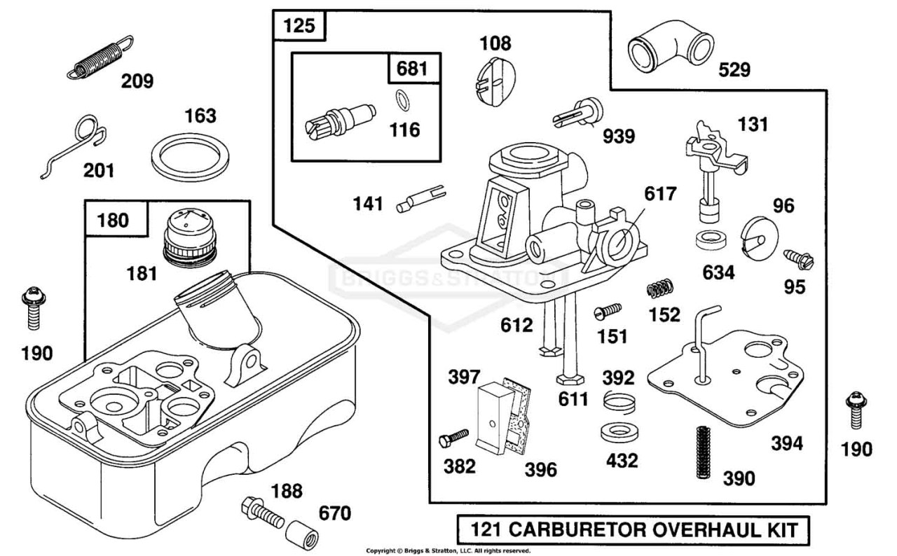 Carburetor Assy, Fuel Tank