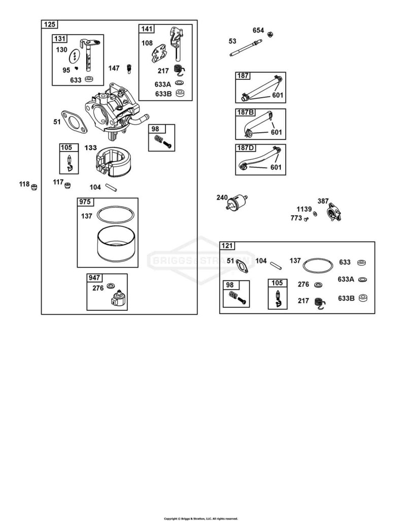 Carburetor and Fuel Supply Group