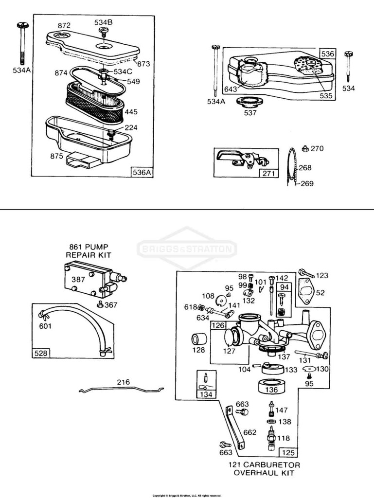 Carburetor ,Air Cleaner Grp