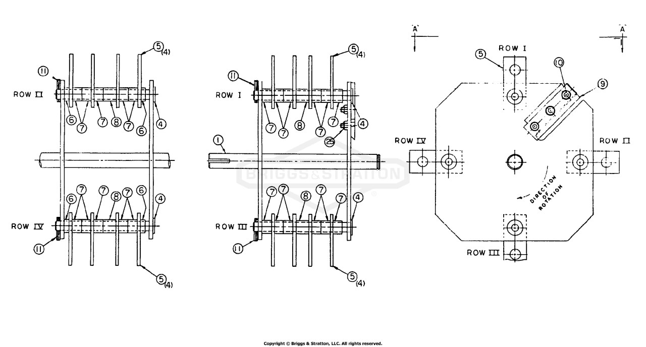 Rotor Weldment & Chipper Knife