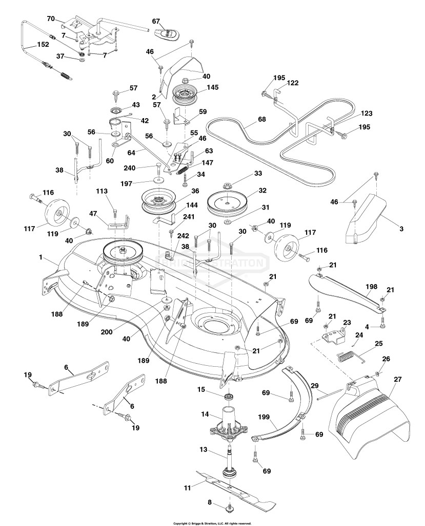 46 Mower Deck Group