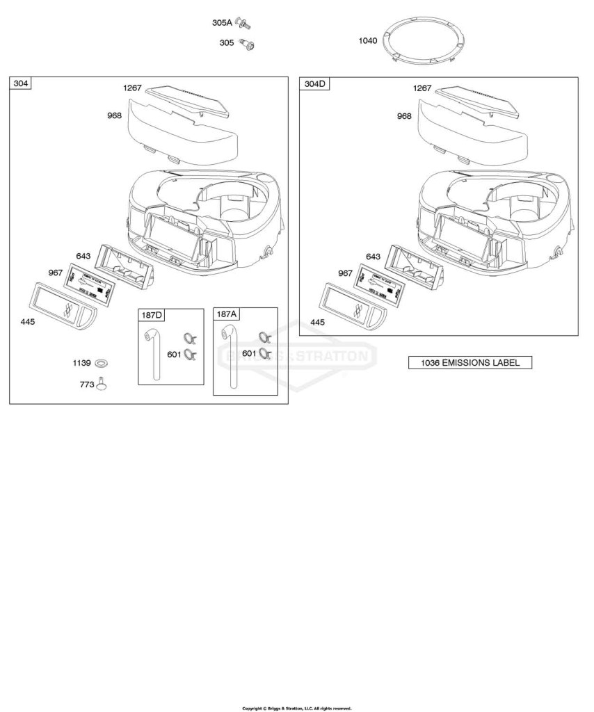 Air Cleaner, Blower Housing