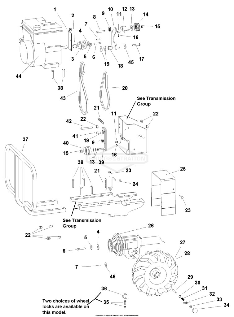Engine, Belts & Wheels Group