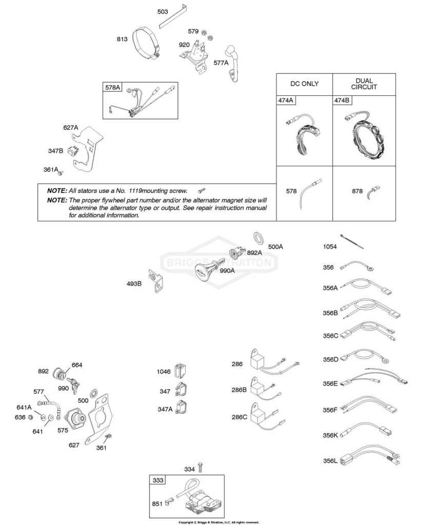 Alternator, Ignition