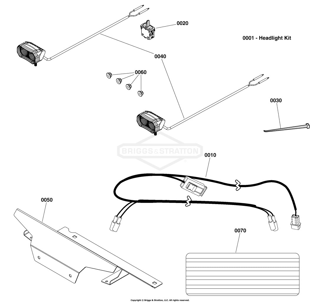 Headlight Kit - 5601134