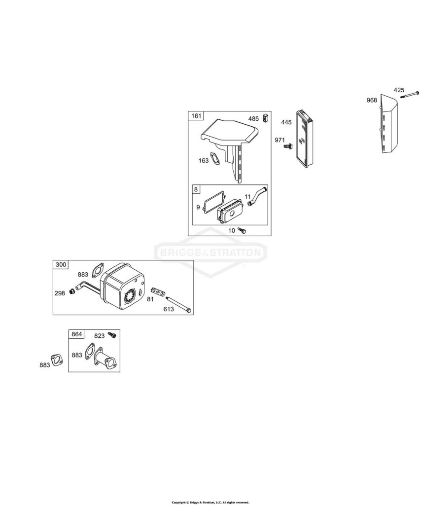 Air Cleaner, Muffler
