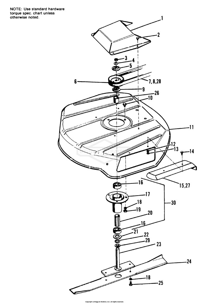 24 Mower Housing & Arbor Group