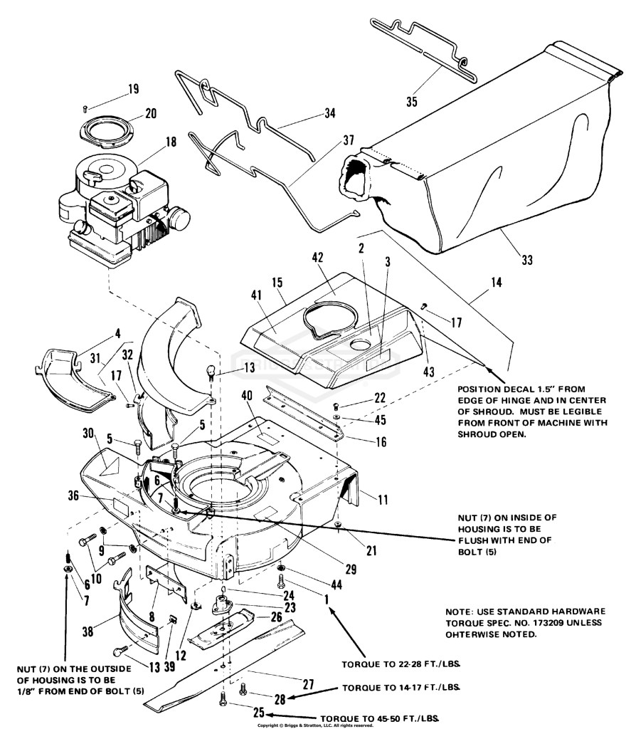 Engine, Housing & Shroud Group