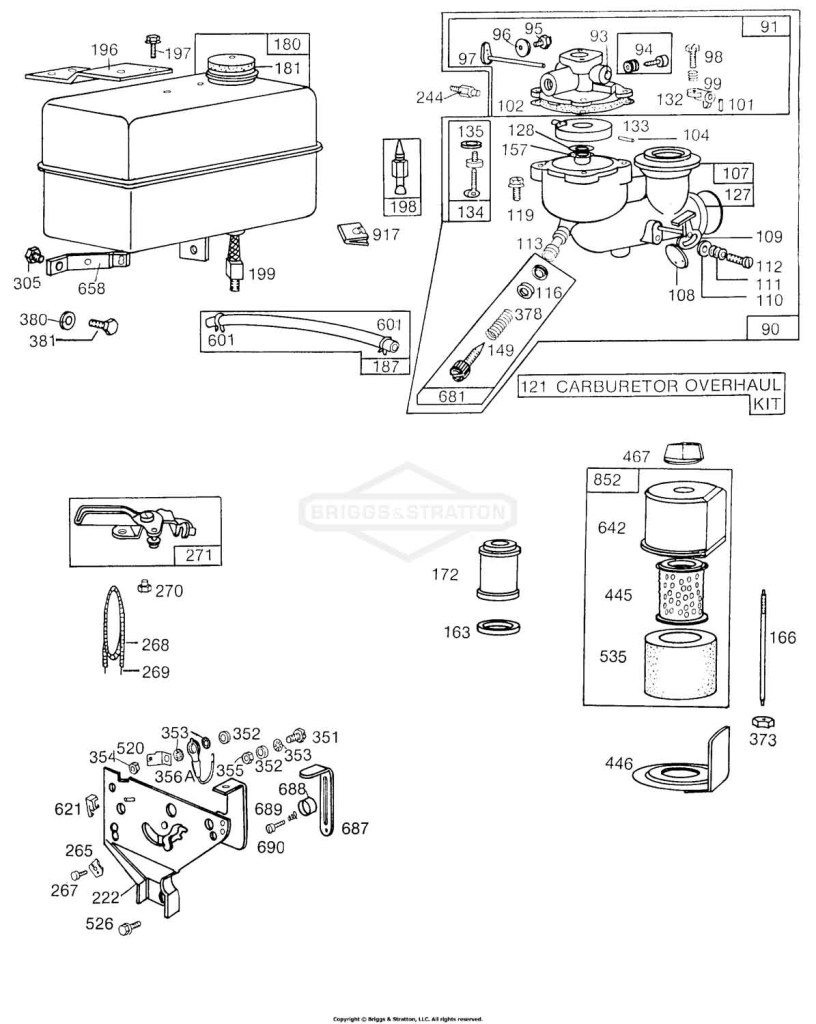 Carburetor,Fuel Tank,A/Cv