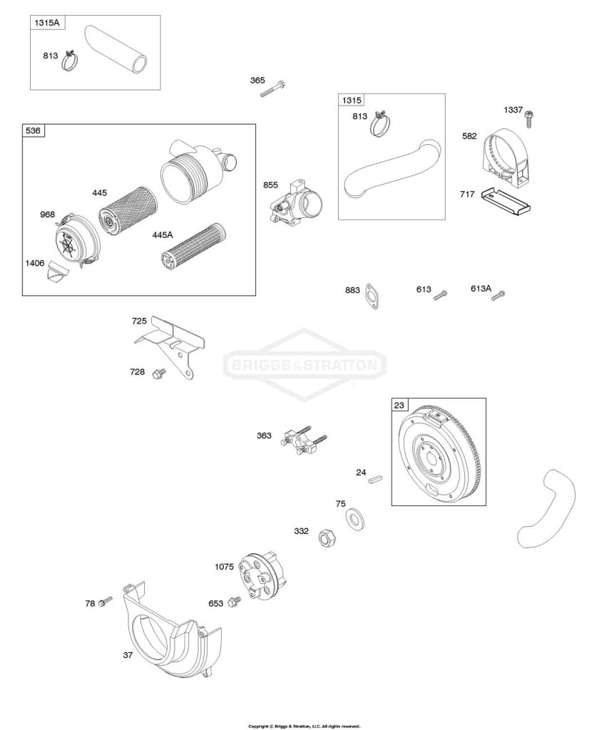 Air Cleaner, Flywheel