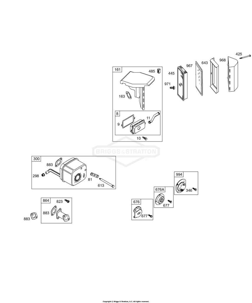 Air Cleaner, Muffler