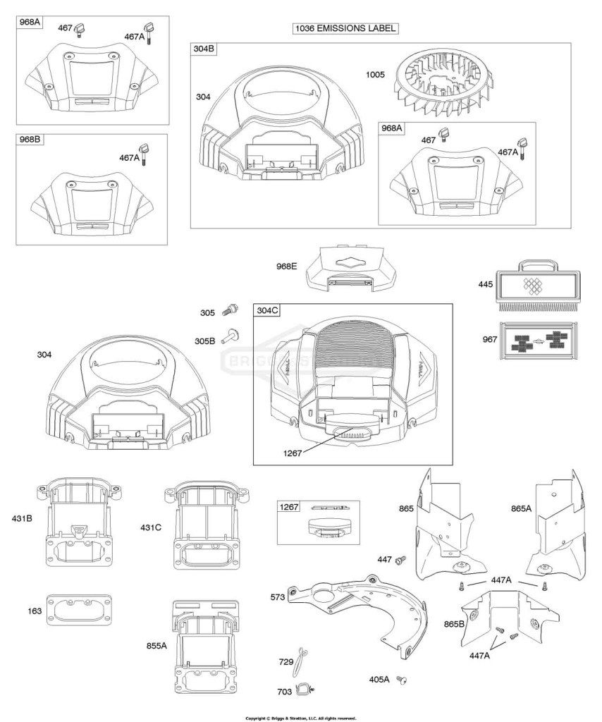 Air Cleaner, Blower Housing