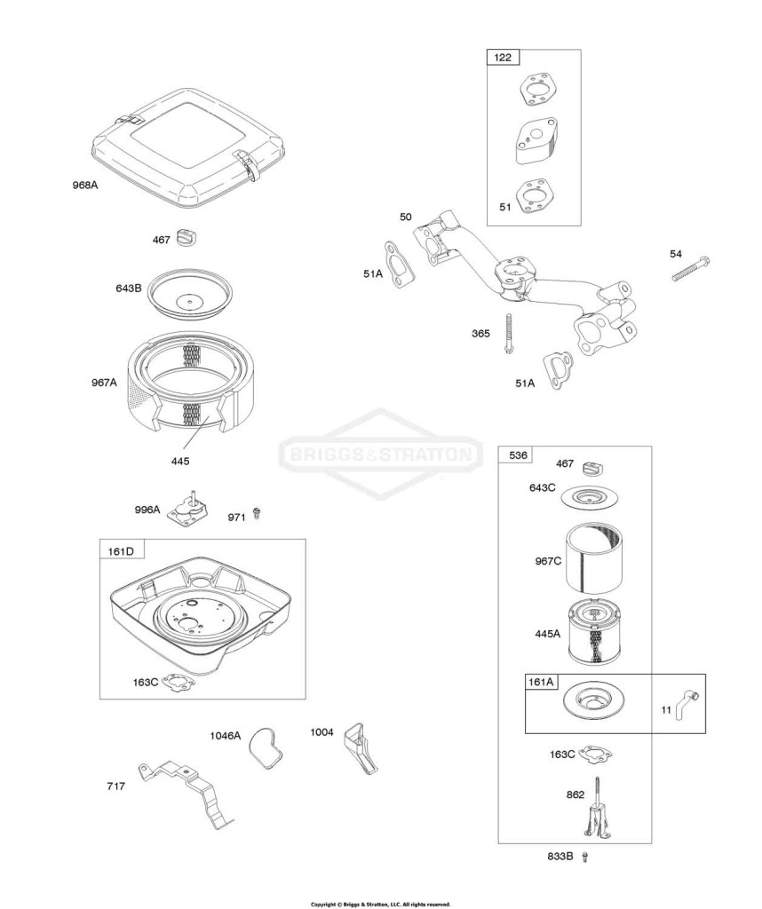 Air Cleaner, Intake Manifold