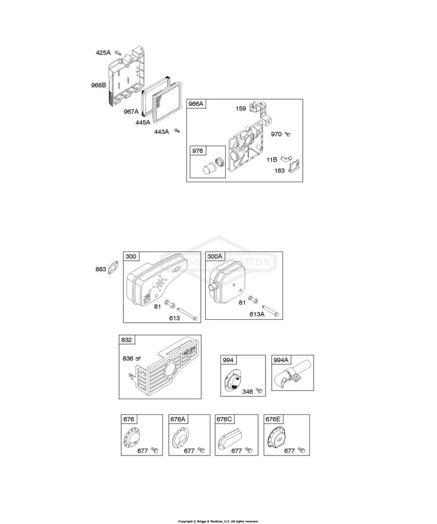 Air Cleaner, Exhaust System