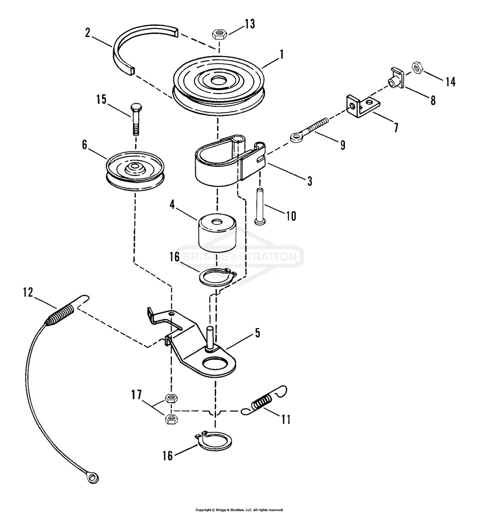 Belt, Blade Brake, 41 Deck