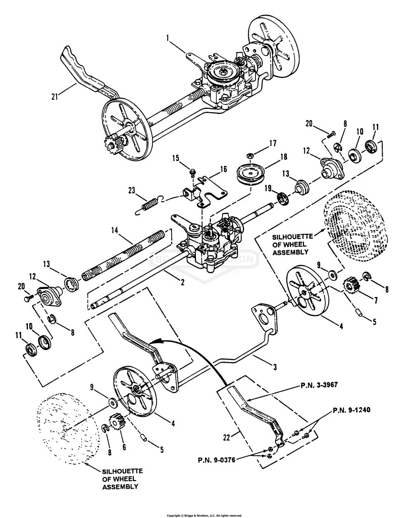 Axle/Transmission Assembly