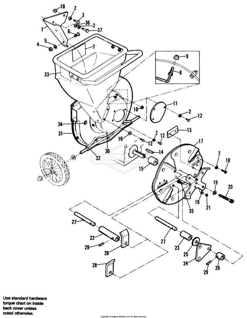 Housing & Rotor Group - Up to Serial No. 5000