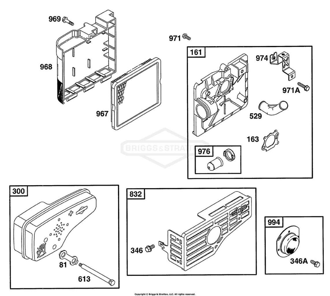 Air Cleaner Grp, Muffler Grp