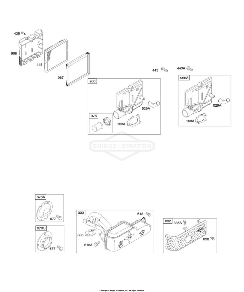 Air Cleaner, Exhaust System