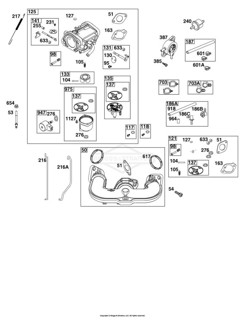 Carburetor and Fuel Supply Group
