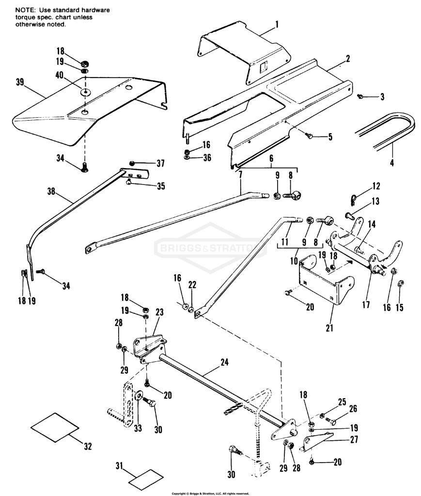 30 Mower Controls & Misc. Group