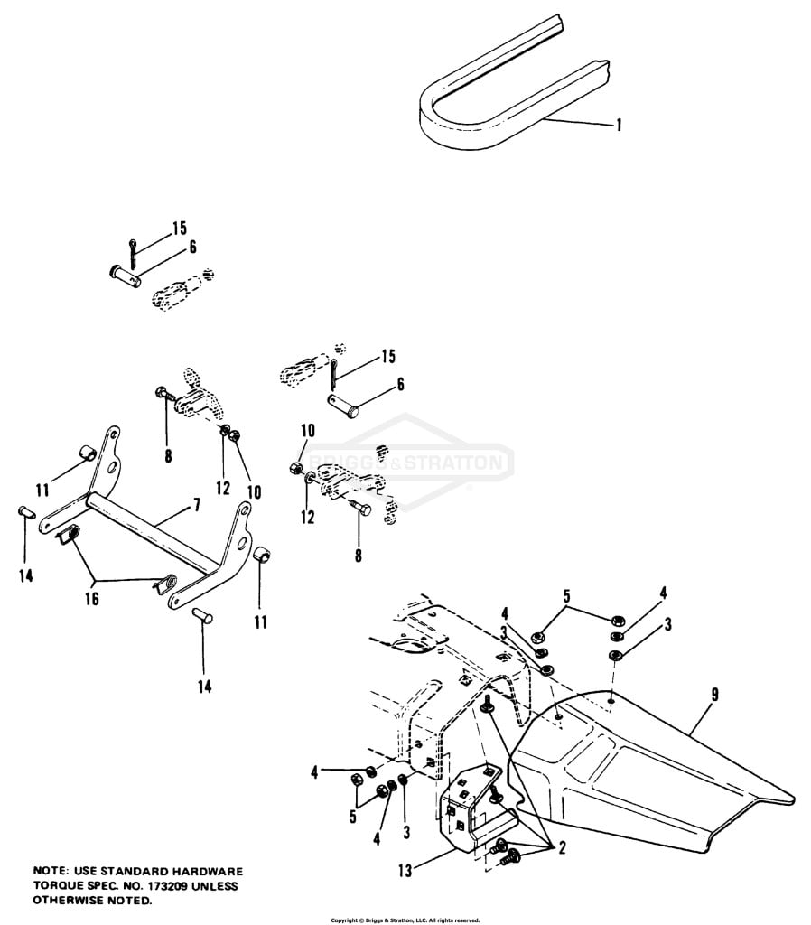 48 Deflector, Stone Guard & Rocker Arm Group