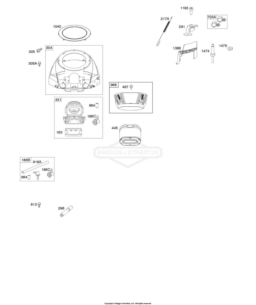 Blower Housing, Air Cleaner