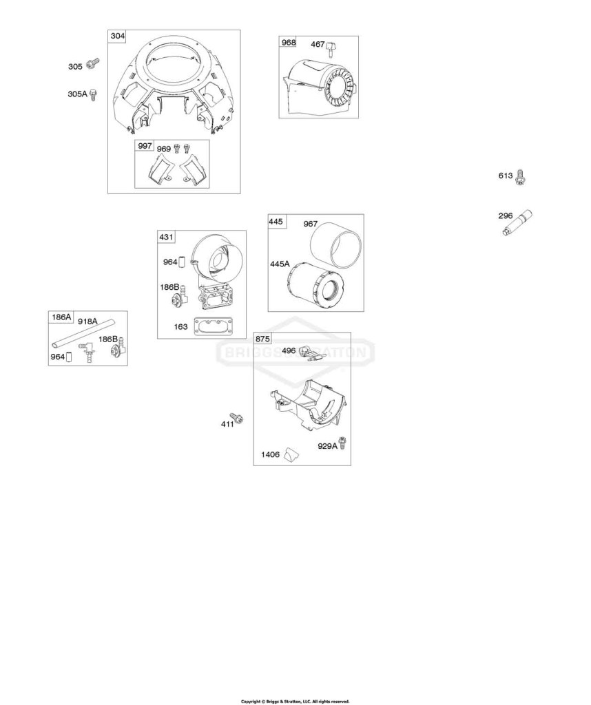 Blower Housing, Air Cleaner